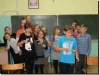 2013 XI - Otrzsiny czwartoklasistw /Fot. E. Bilecka