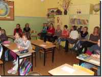 2013 XII 13 - Lekcja otwarta dla Rodzicw w IIIa /Fot. M. Szeligowski